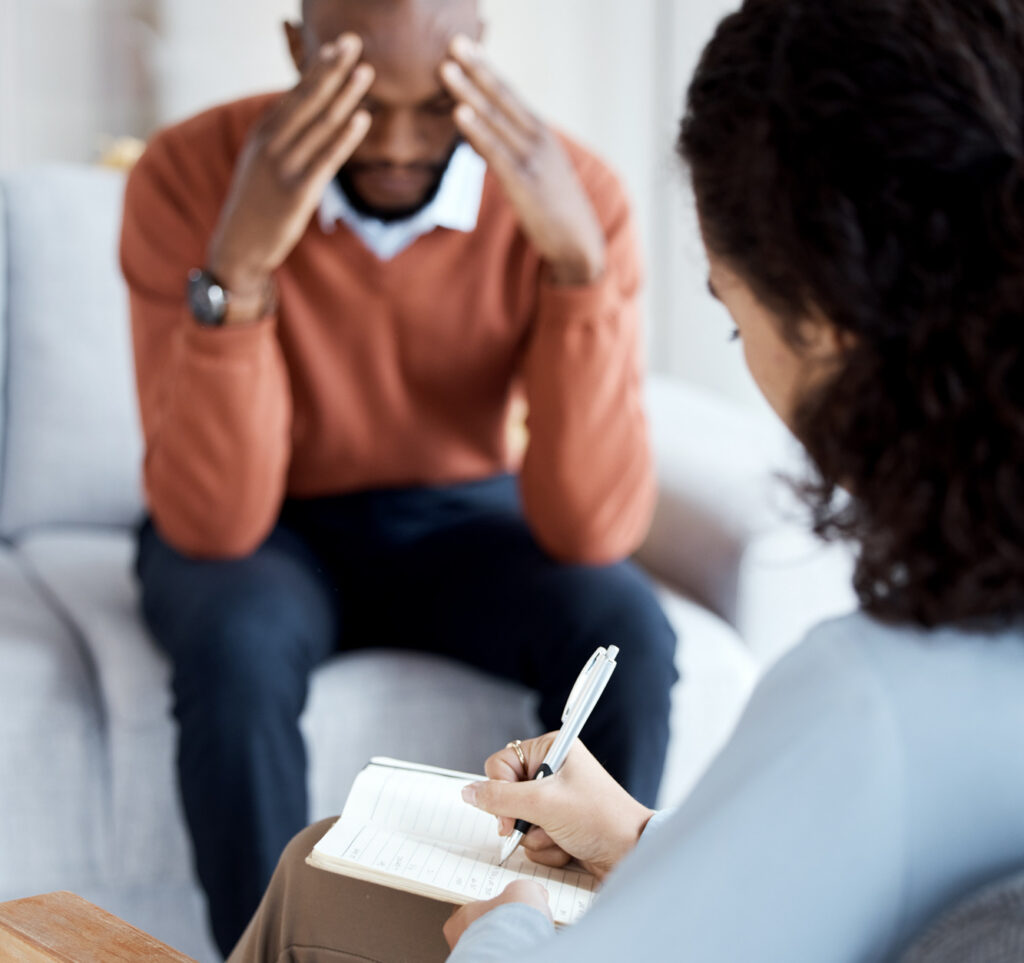 A therapist prescribes anxiety disorder medication in Orlando